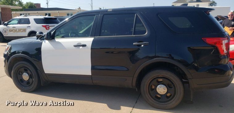 image for item IP9261 2018 Ford Explorer Police Interceptor  SUV