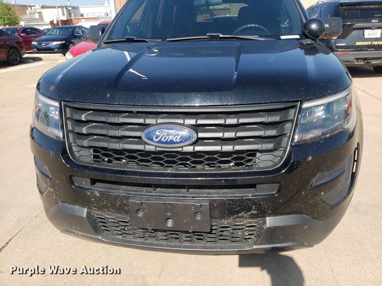 image for item IP9261 2018 Ford Explorer Police Interceptor  SUV