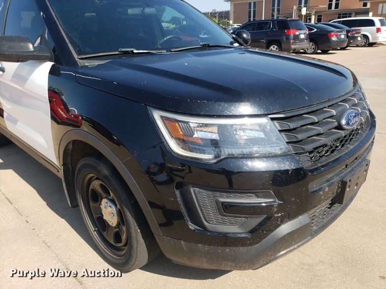 image for item IP9261 2018 Ford Explorer Police Interceptor  SUV