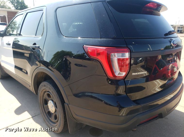 image for item IP9261 2018 Ford Explorer Police Interceptor  SUV