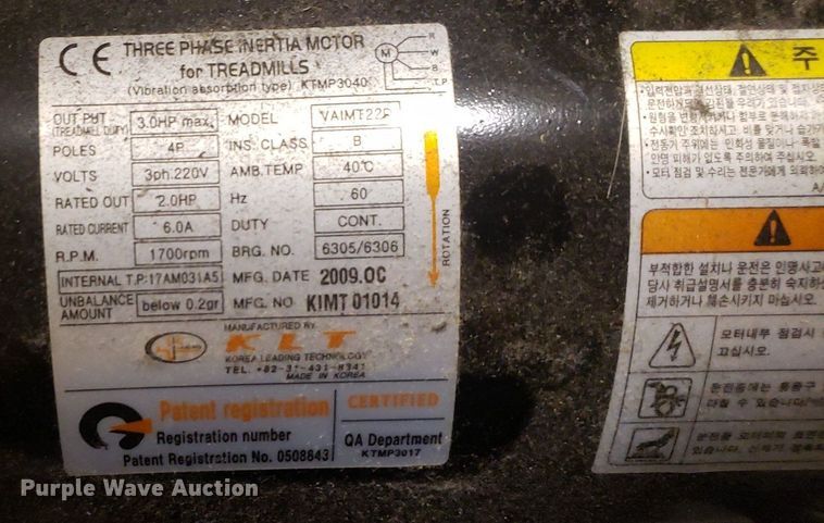 image for item IP9275 (2) SciFit treadmills