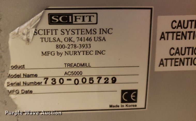 image for item IP9275 (2) SciFit treadmills