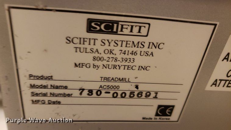 image for item IP9275 (2) SciFit treadmills