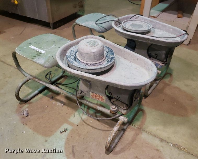 image for item IP9278 (2) Morse ED pottery wheels
