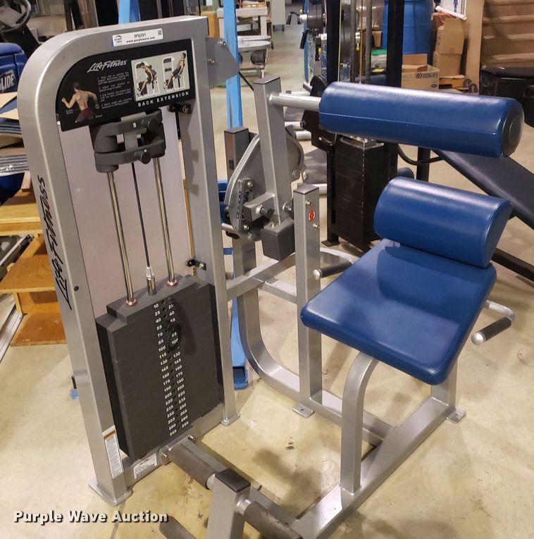 image for item IP9291 Life Fitness  back extension machine