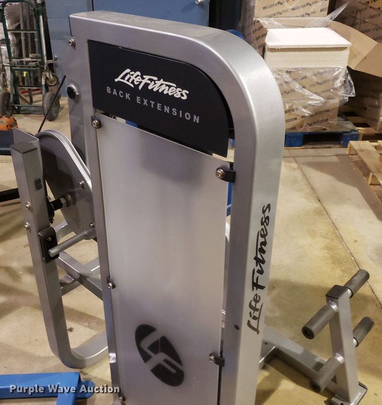image for item IP9291 Life Fitness  back extension machine