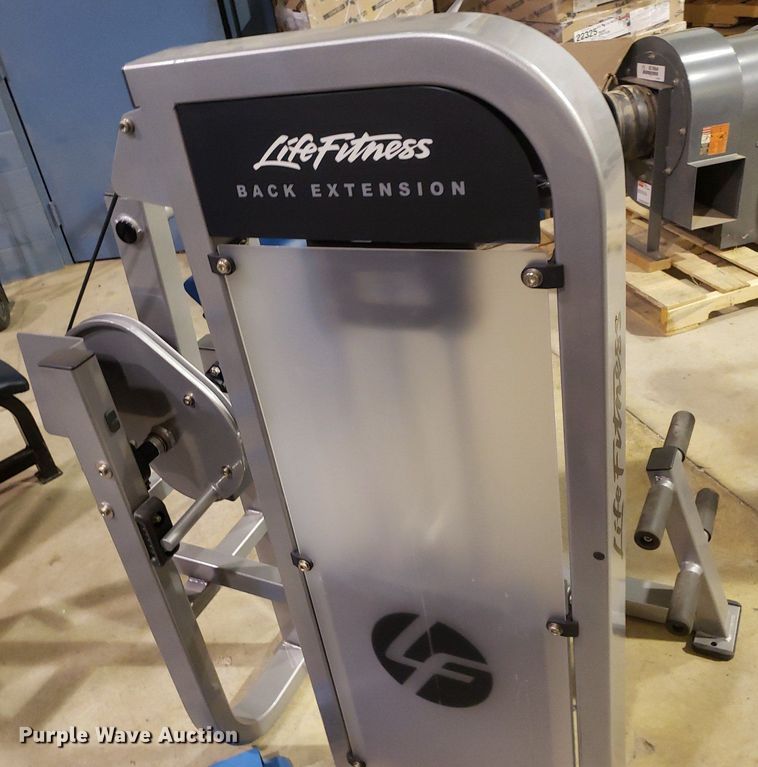 image for item IP9291 Life Fitness  back extension machine