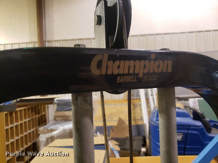 image for item IP9292 Champion  leg curl machine