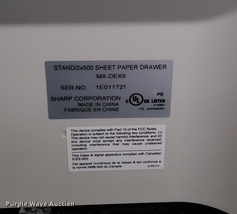 image for item IP9340 (3) Sharp multifunction printers