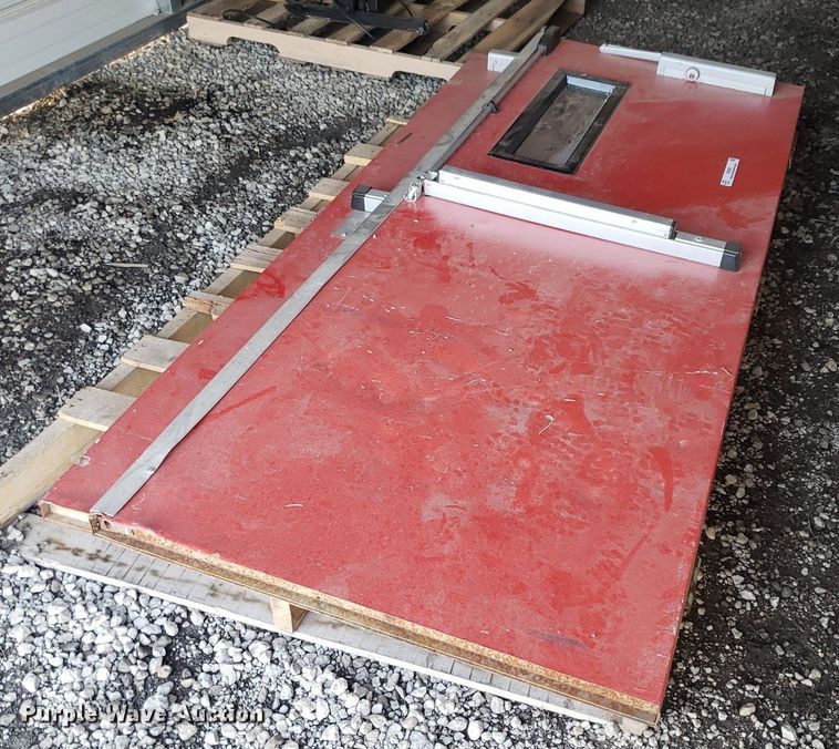 image for item IP9367 (2) 83" x 32" steel doors