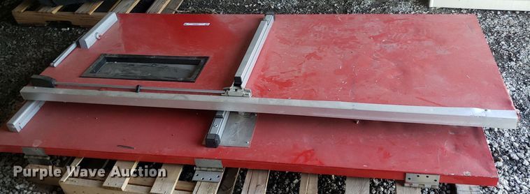 image for item IP9367 (2) 83" x 32" steel doors