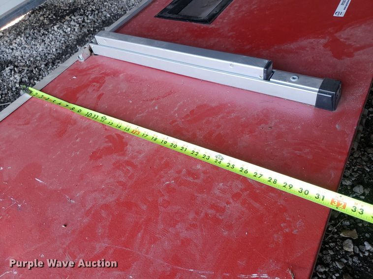 image for item IP9367 (2) 83" x 32" steel doors