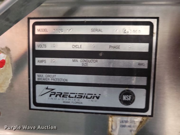 image for item JO9228 Precision Ind  food warmer