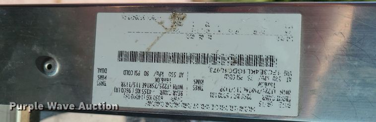 image for item LE9210 2016 Ford Econoline E450  delivery truck