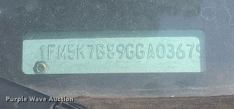 image for item LH9677 2016 Ford Explorer  SUV