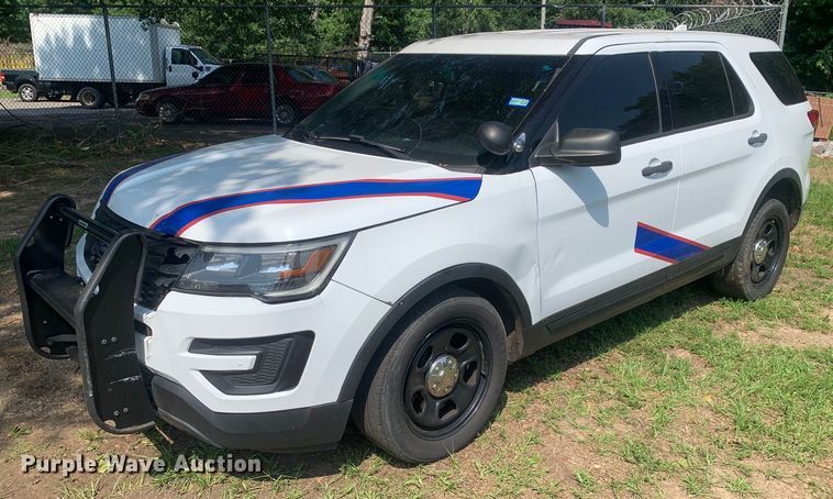 image for item LH9678 2017 Ford Explorer Police Interceptor  SUV
