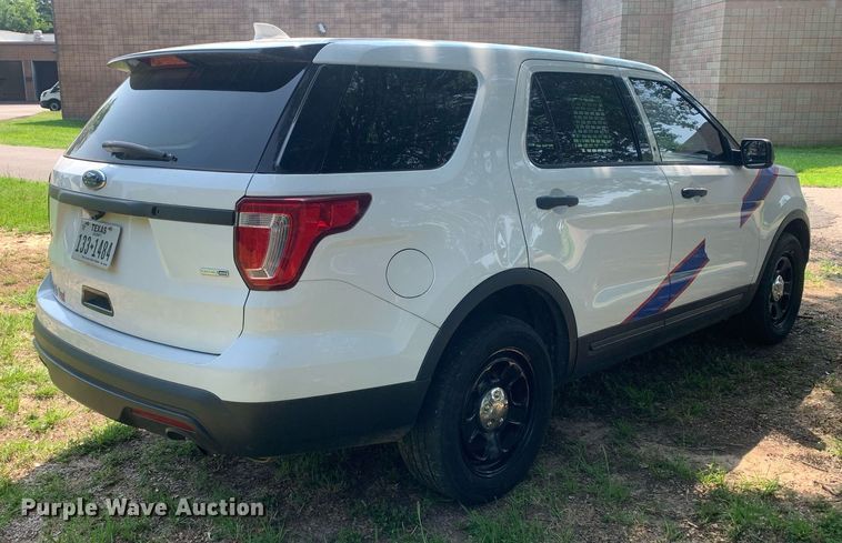 image for item LH9678 2017 Ford Explorer Police Interceptor  SUV