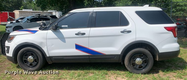 image for item LH9678 2017 Ford Explorer Police Interceptor  SUV