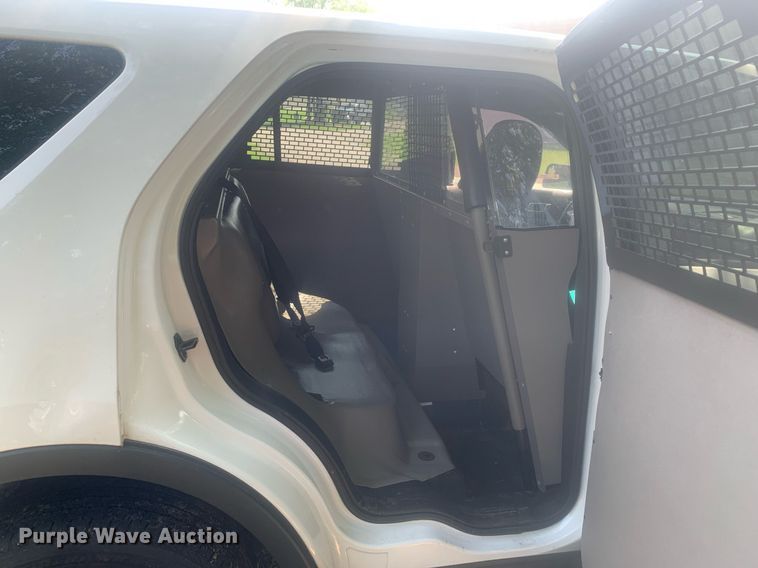 image for item LH9678 2017 Ford Explorer Police Interceptor  SUV