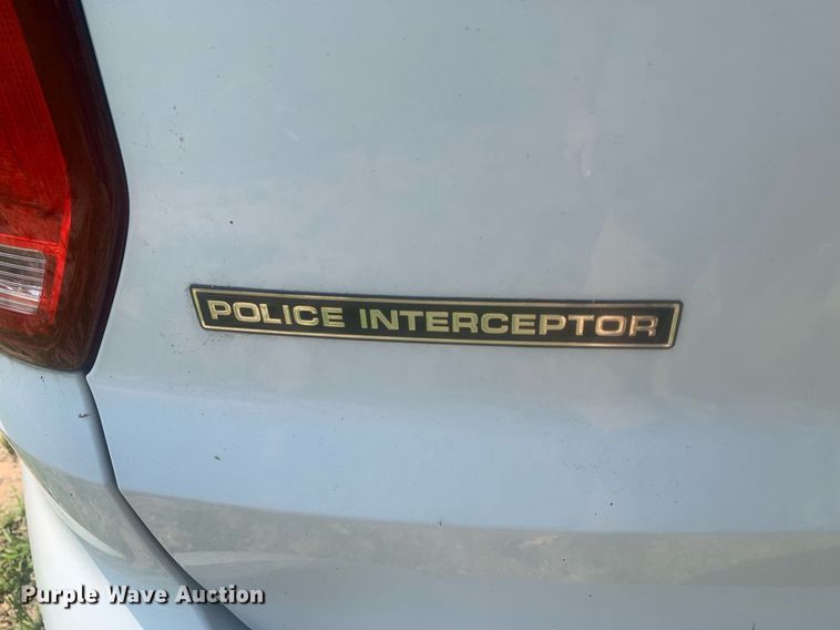 image for item LH9678 2017 Ford Explorer Police Interceptor  SUV