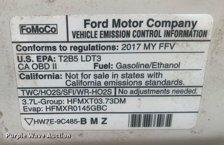 image for item LH9678 2017 Ford Explorer Police Interceptor  SUV