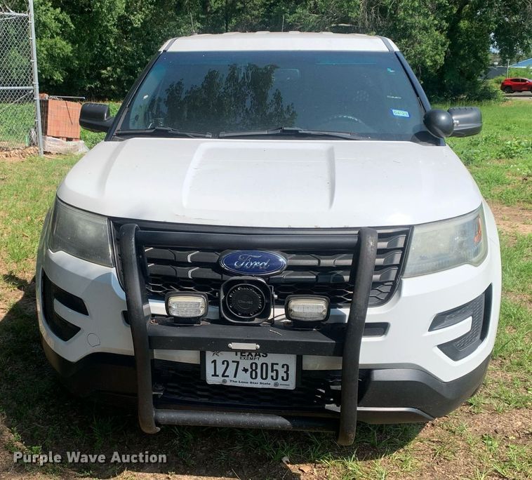image for item LH9679 2016 Ford Explorer Police Interceptor  SUV