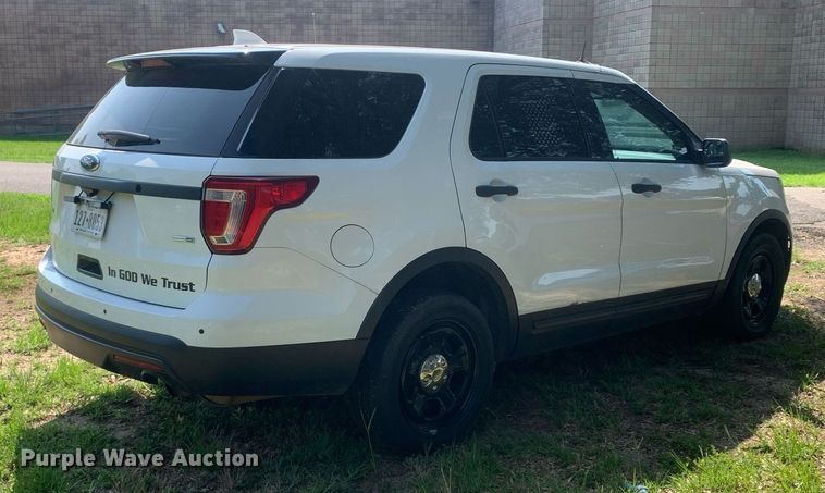 image for item LH9679 2016 Ford Explorer Police Interceptor  SUV