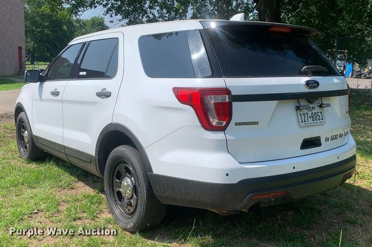 image for item LH9679 2016 Ford Explorer Police Interceptor  SUV