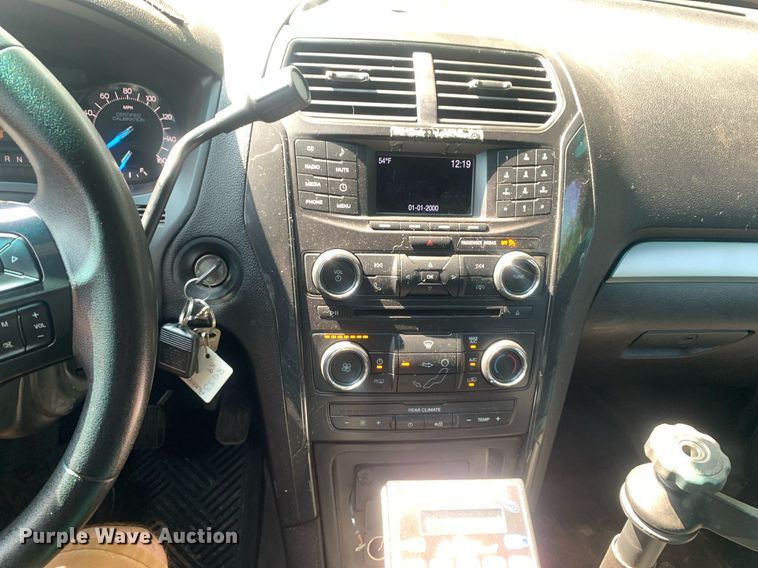 image for item LH9679 2016 Ford Explorer Police Interceptor  SUV