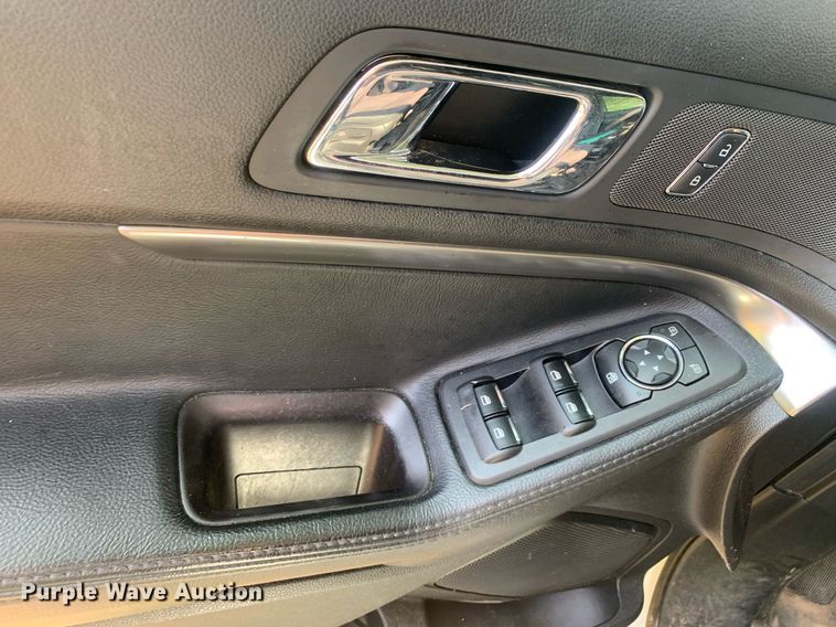 image for item LH9680 2017 Ford Explorer Police Interceptor  SUV