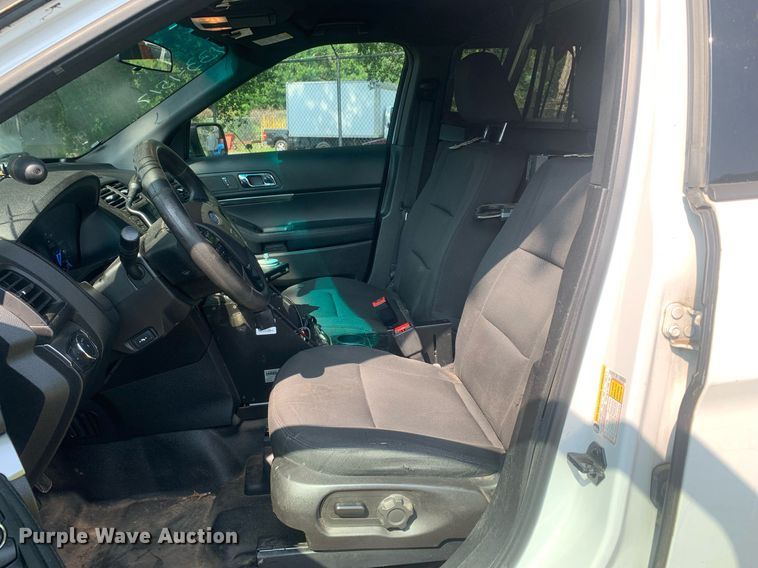 image for item LH9680 2017 Ford Explorer Police Interceptor  SUV