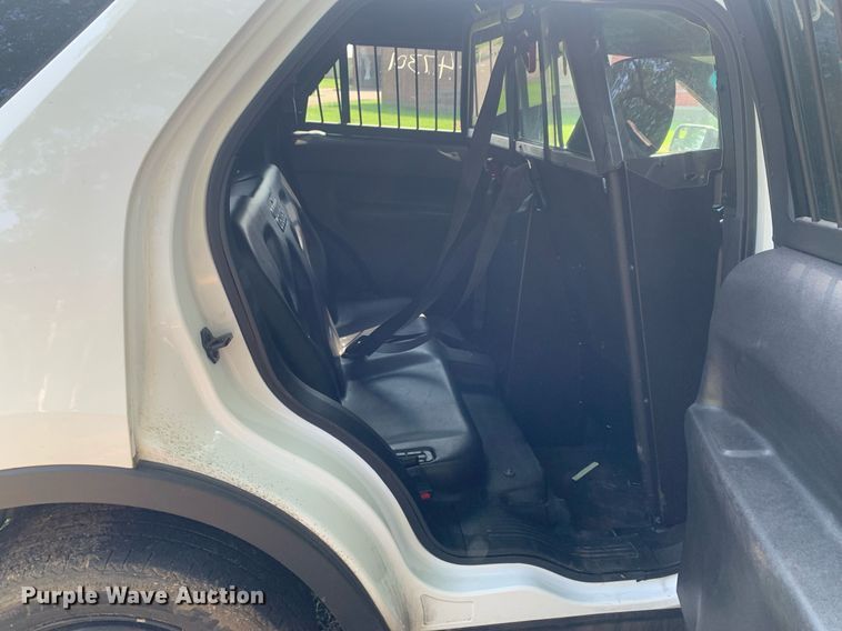 image for item LH9680 2017 Ford Explorer Police Interceptor  SUV