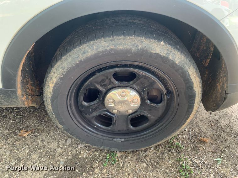 image for item LH9680 2017 Ford Explorer Police Interceptor  SUV