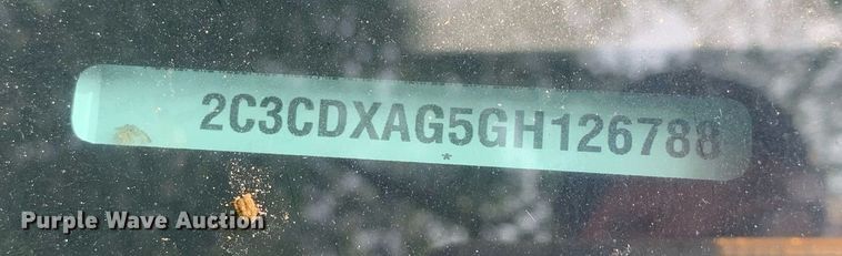 image for item LH9681 2016 Dodge Charger Police