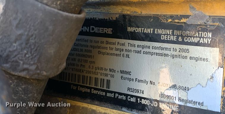 image for item LH9691 2005 John Deere 672D  motor grader