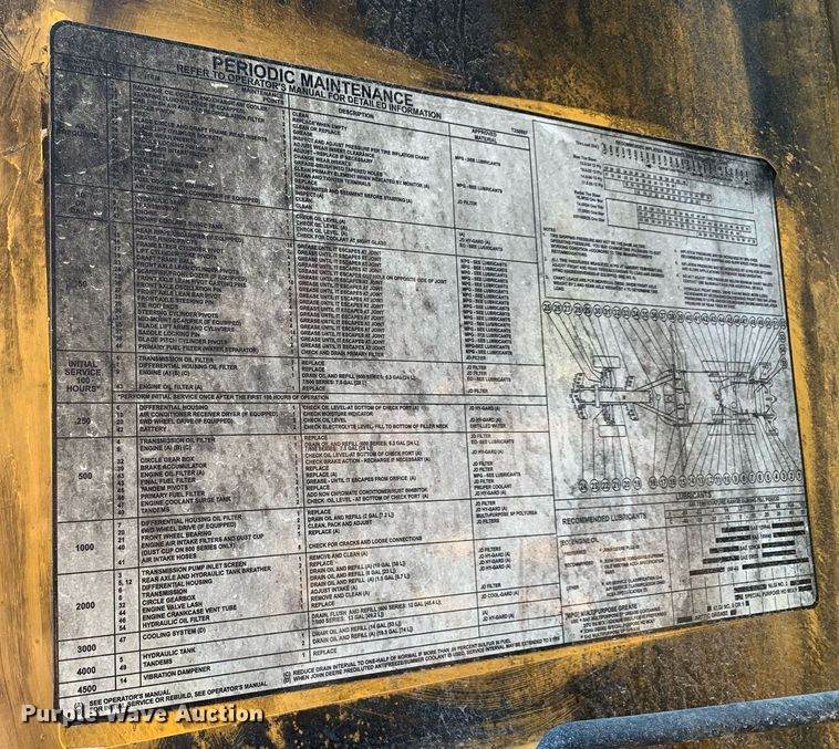 image for item LH9691 2005 John Deere 672D  motor grader