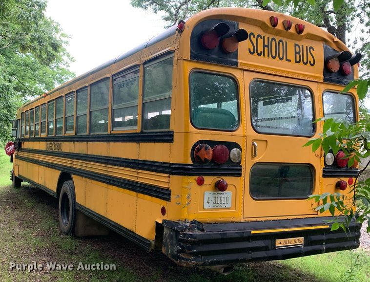 image for item LH9693 2000 Blue Bird CV20  school bus