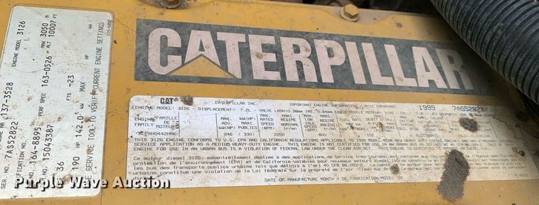 image for item LH9693 2000 Blue Bird CV20  school bus