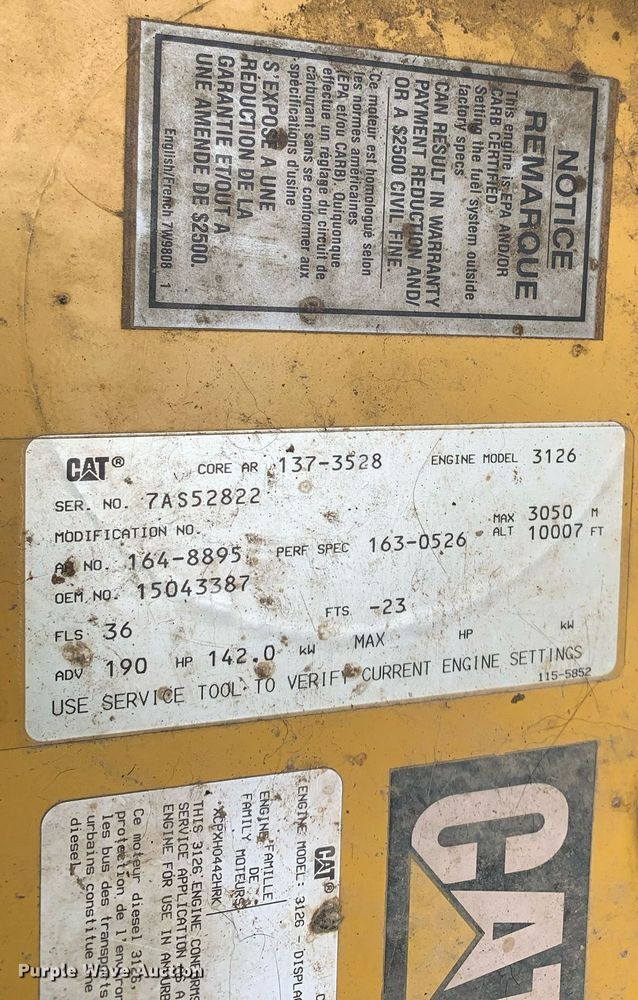 image for item LH9693 2000 Blue Bird CV20  school bus