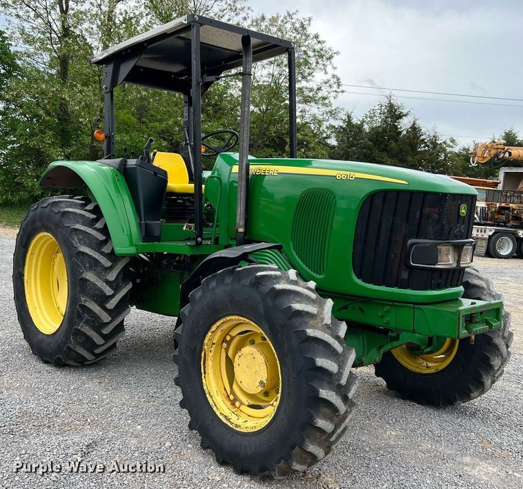 image for item LI9711 2006 John Deere 6615  MFWD tractor