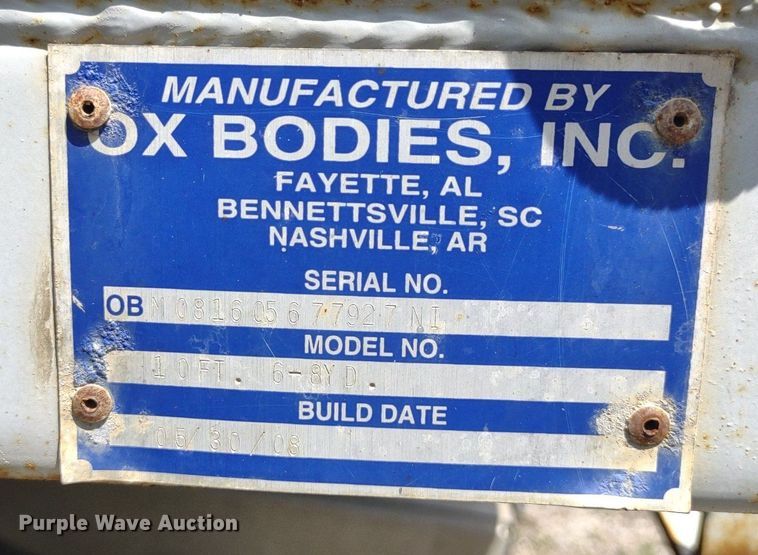 image for item LL9196 2002 Sterling Acterra  dump truck