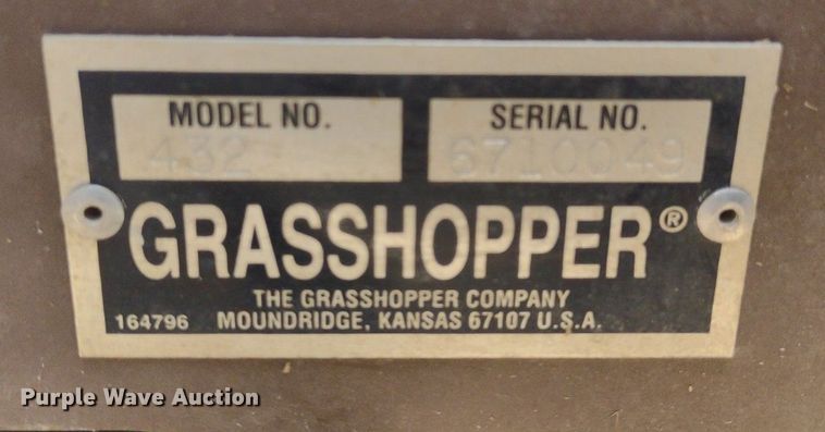 image for item LL9198 Grasshopper 432  ZTR lawn mower