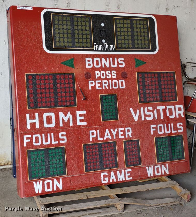 image for item LL9232 (2) Fair-Play BB-6500 scoreboards