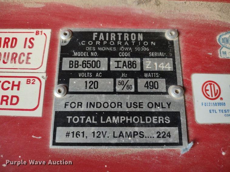 image for item LL9232 (2) Fair-Play BB-6500 scoreboards