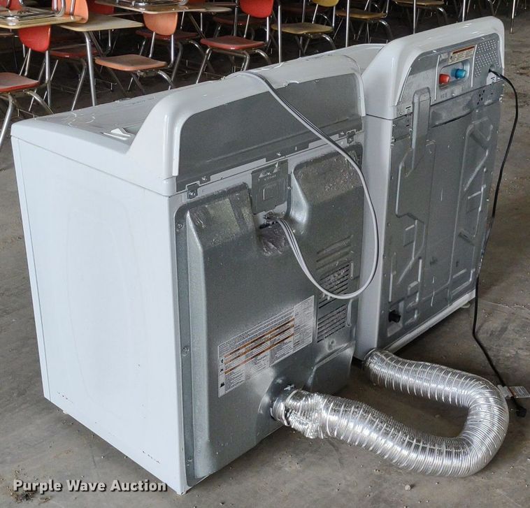 image for item LL9235 Maytag Bravos MCT  washer and dryer