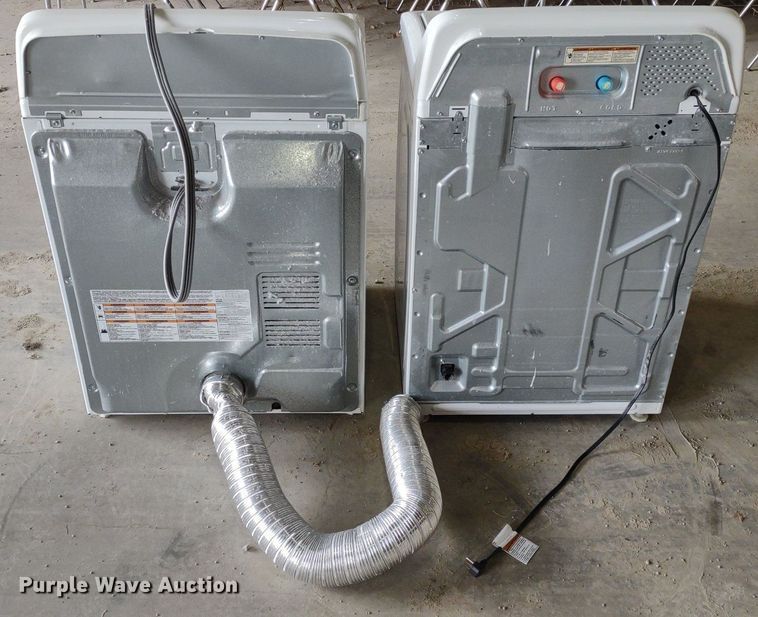 image for item LL9235 Maytag Bravos MCT  washer and dryer