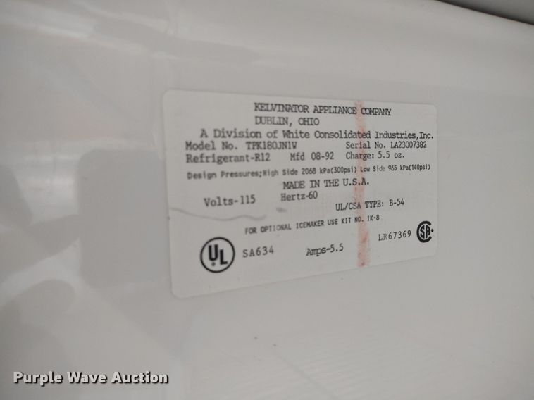 image for item LL9236 (2) refrigerators