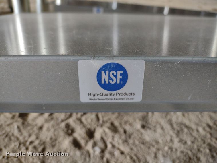 image for item LL9240 (5) stainless steel tables