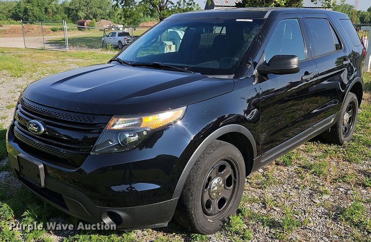 image for item LL9262 2015 Ford Explorer Police Interceptor  SUV