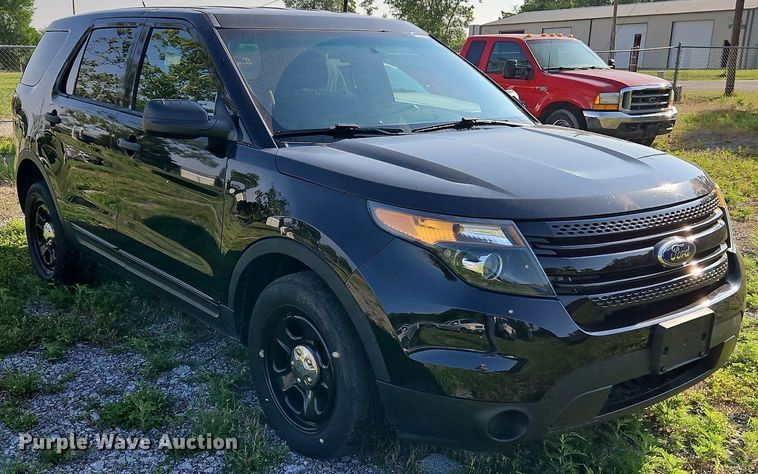 image for item LL9262 2015 Ford Explorer Police Interceptor  SUV